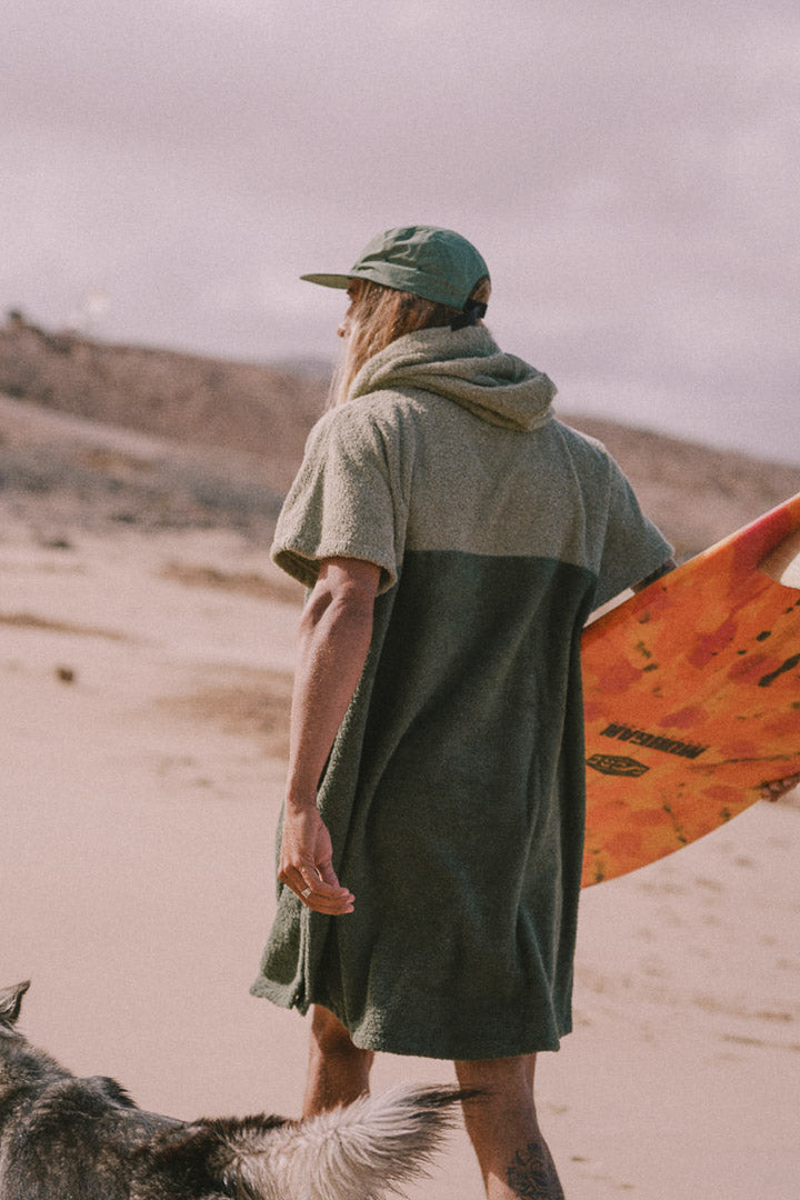 KIWI - BASIL PONCHO + BAG