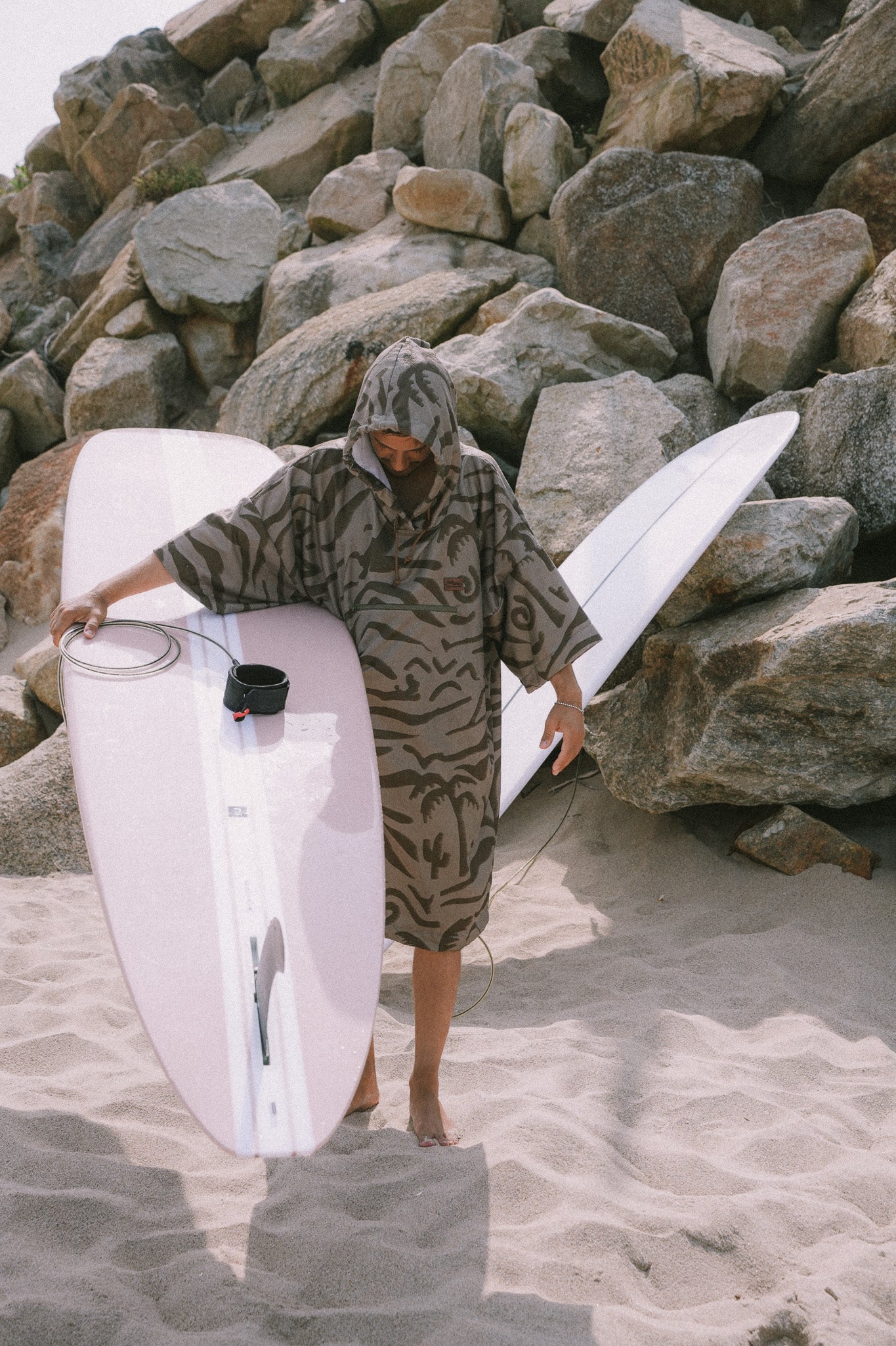 BALI TIGER QUICK-DRY PONCHO + BAG