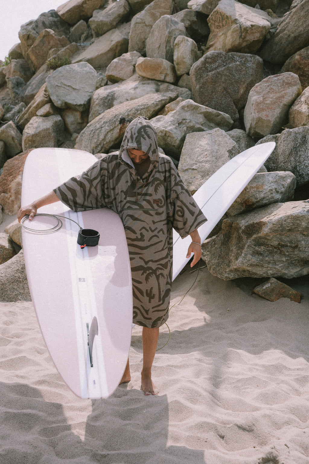 BALI TIGER QUICK-DRY PONCHO + BAG