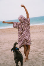 BLOSSOM QUICK-DRY PONCHO + BAG