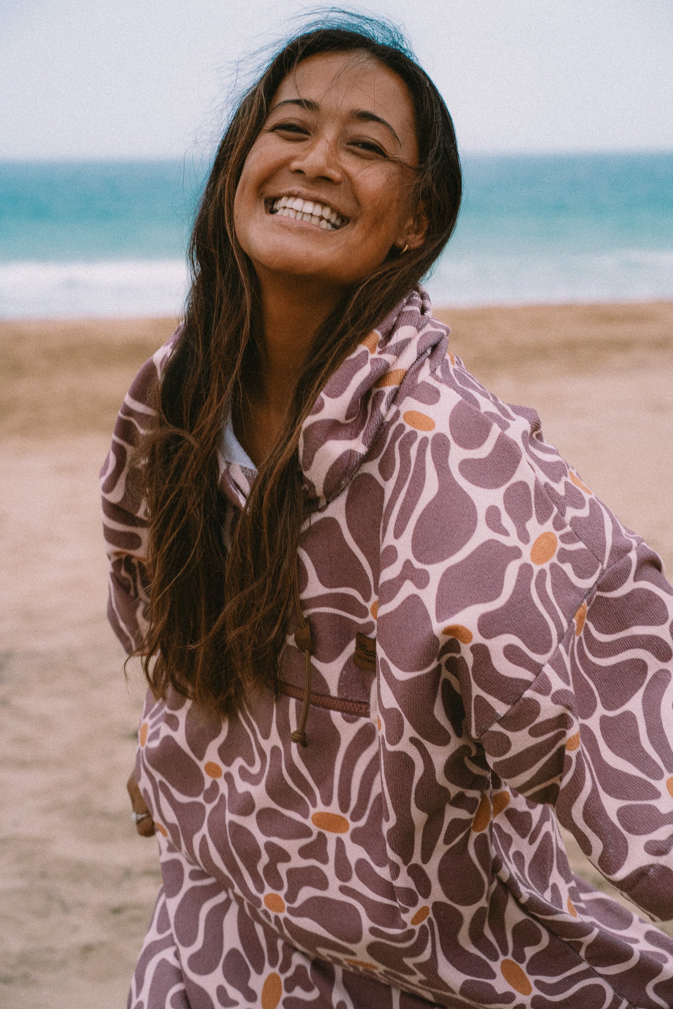 BLOSSOM QUICK-DRY PONCHO + BAG