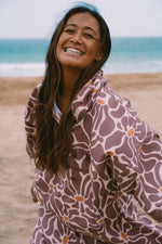 BLOSSOM QUICK-DRY PONCHO + BAG