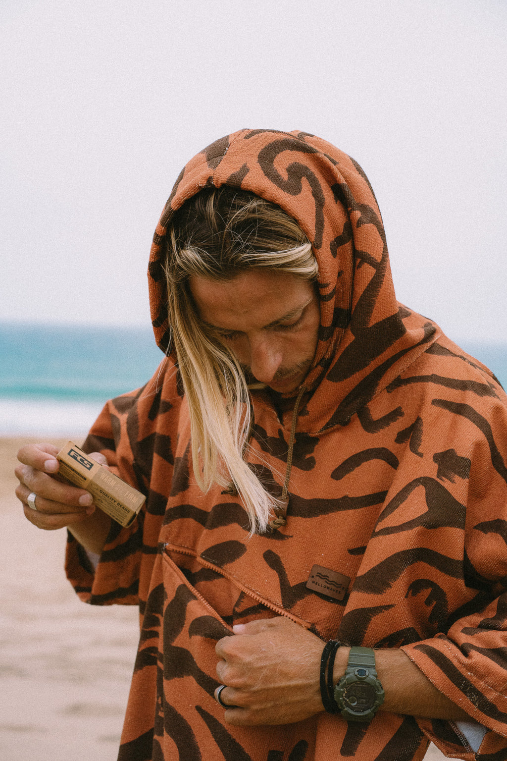 JAVAN TIGER QUICK-DRY PONCHO + BAG