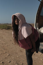 STRAWBERRY • DRAGON FRUIT PONCHO + BAG