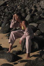 MAUVE UNISEX TERRY SHIRT