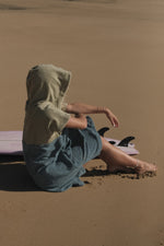 SAGE • BLUEBERRY PONCHO + BAG
