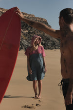 DRAGON FRUIT • BLUEBERRY PONCHO + BAG