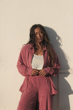CHERRY UNISEX TERRY SHIRT