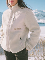 ALMOND SHERPA JACKET