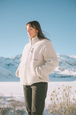 ALMOND SHERPA JACKET