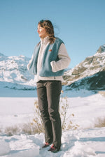 ALMOND SHERPA JACKET