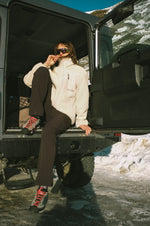 ALMOND SHERPA JACKET