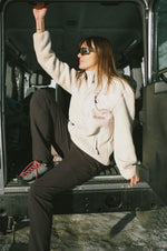 ALMOND SHERPA JACKET