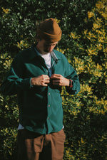 TEAL FLEECE JACKET