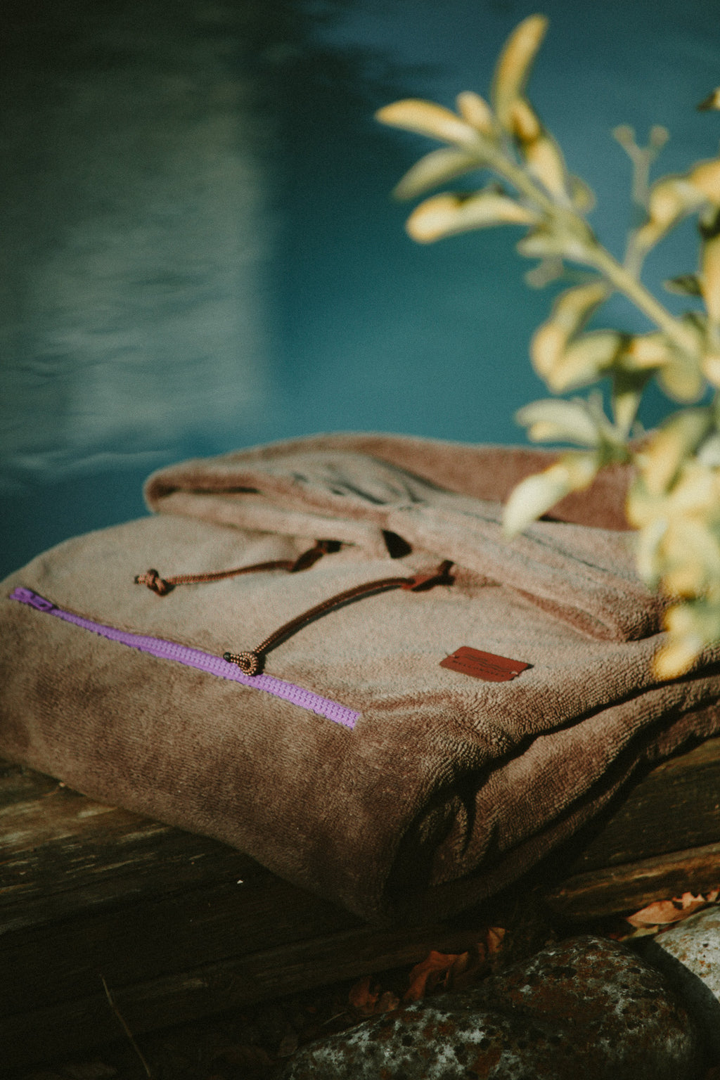 VOLCANO BAMBOO PONCHO + BAG