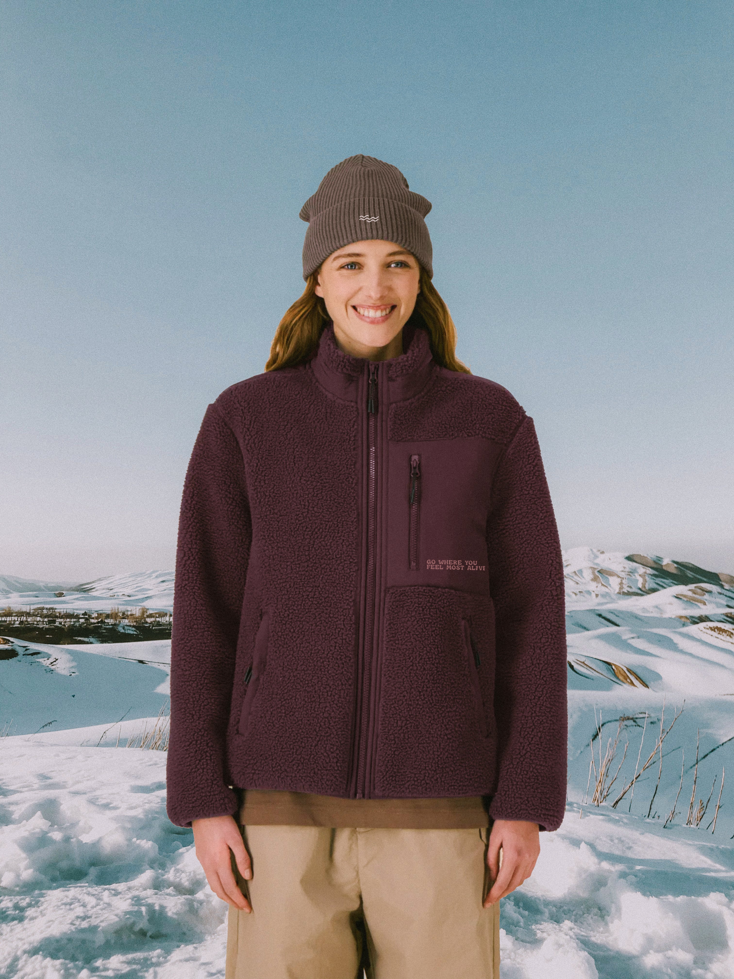 MOCHA KNITTED BEANIE