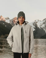 KHAKI KNITTED BEANIE