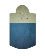 SAGE • BLUEBERRY PONCHO + BAG