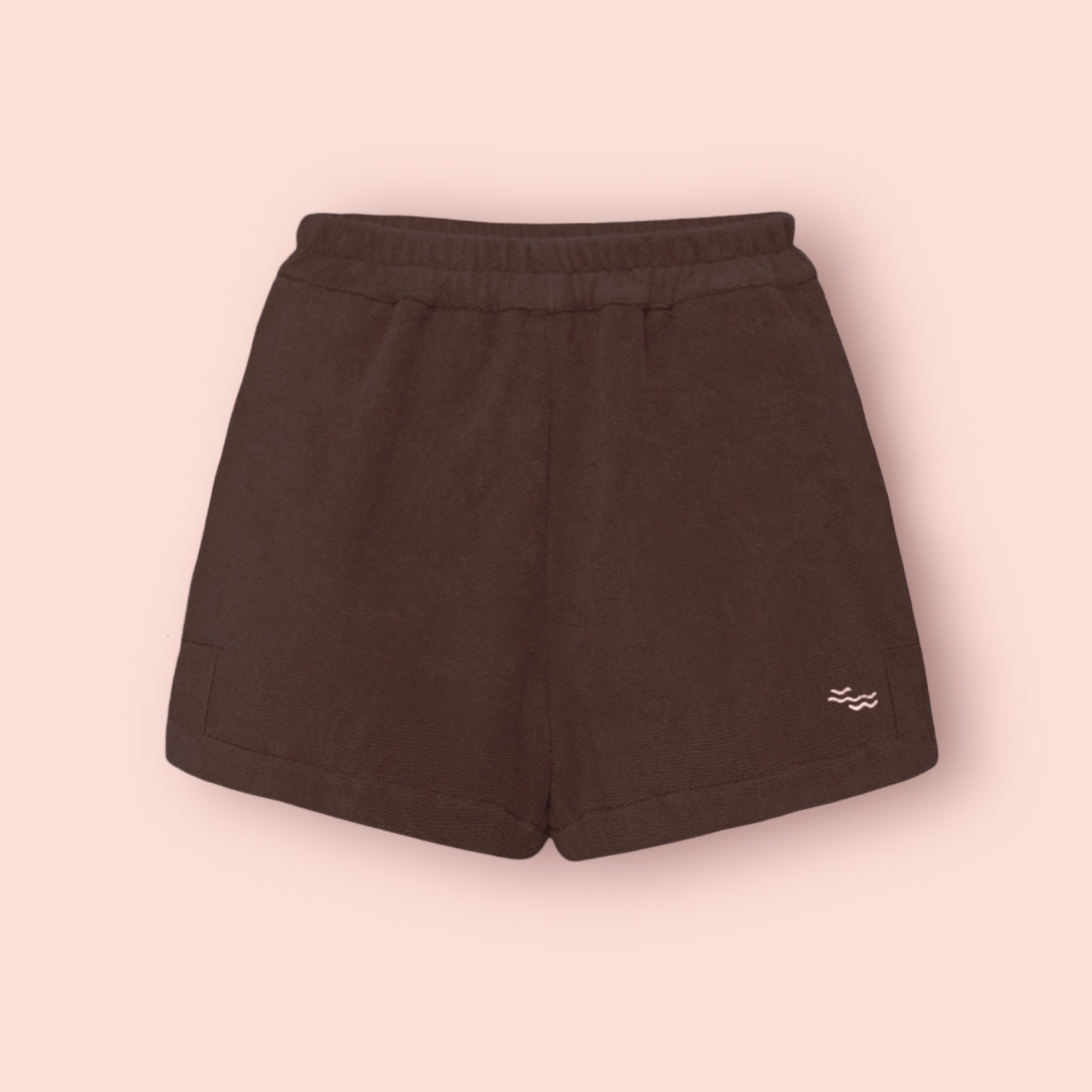 CHOCO TERRY SHORTS Women