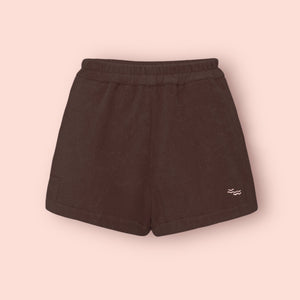 CHOCO TERRY SHORTS Women