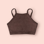 CHOCO TERRY HAVANA TOP