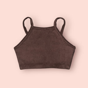 CHOCO TERRY HAVANA TOP