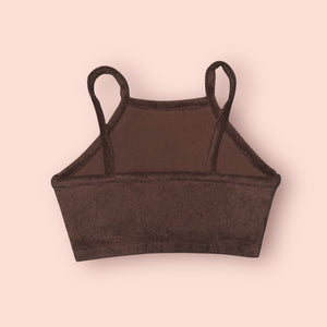 CHOCO TERRY HAVANA TOP