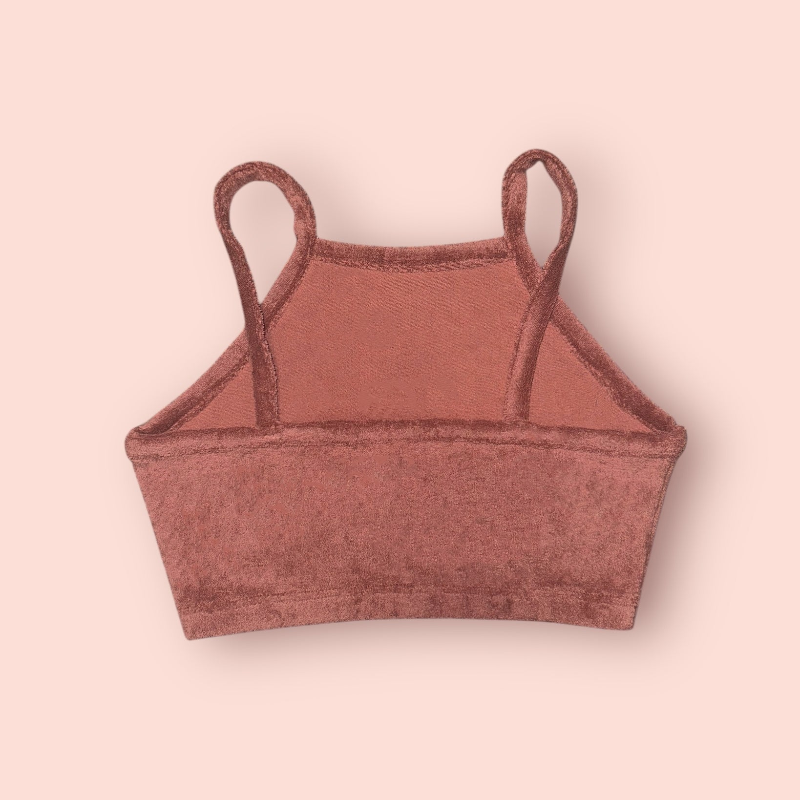 DUSTY ROSE TERRY HAVANA TOP