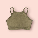 SAGE TERRY HAVANA TOP