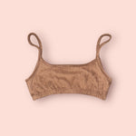 SAND TERRY BRA