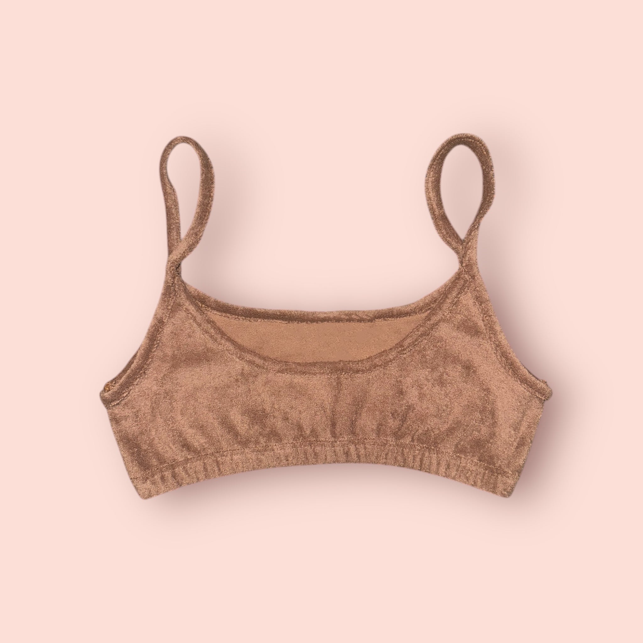 SAND TERRY BRA