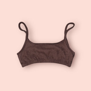 CHOCO TERRY BRA