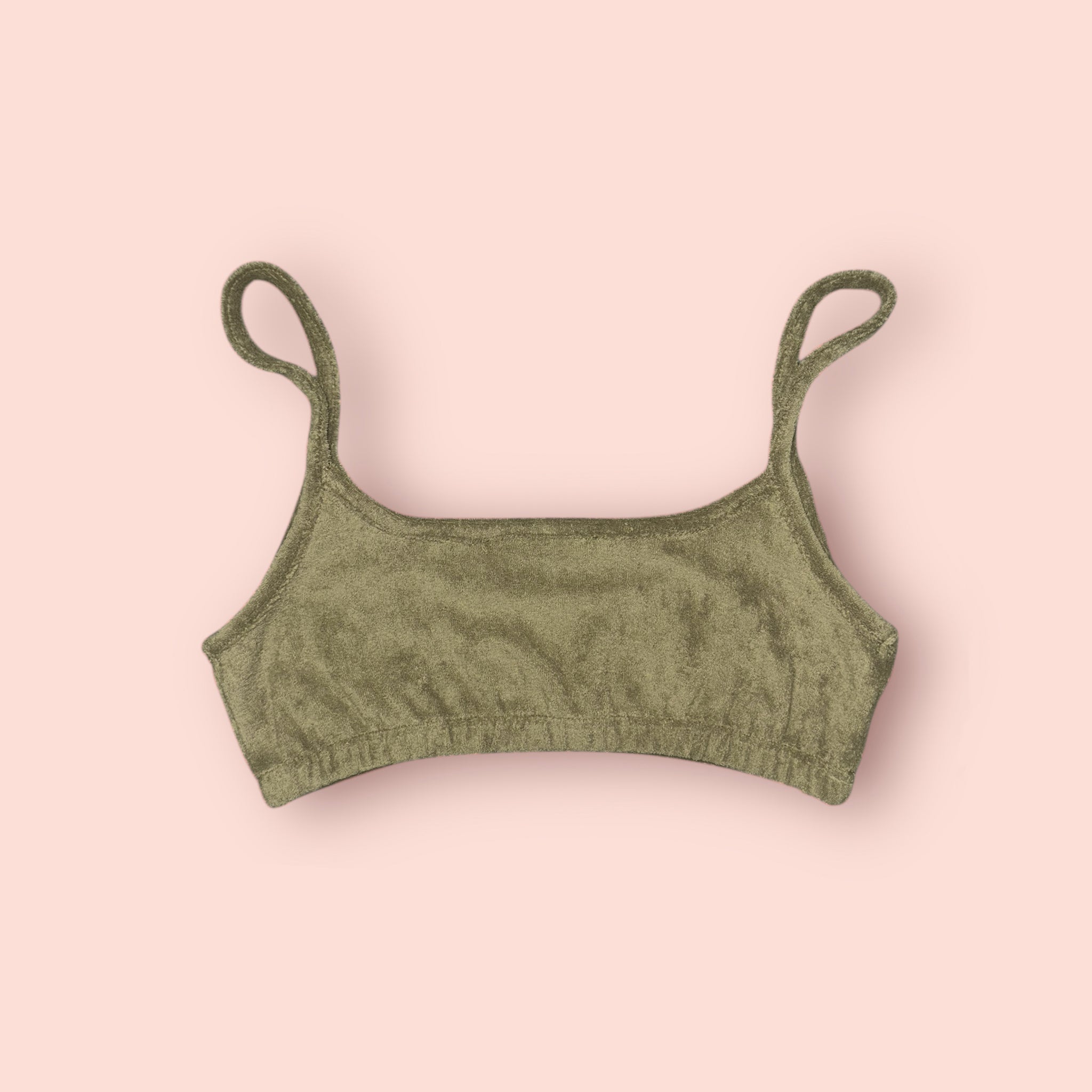 SAGE TERRY BRA