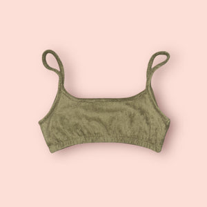 SAGE TERRY BRA