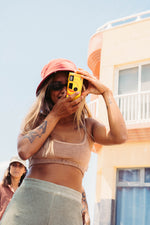 SAND TERRY BRA