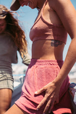CHERRY TERRY SHORTS Women
