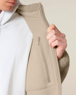 ALMOND SHERPA JACKET