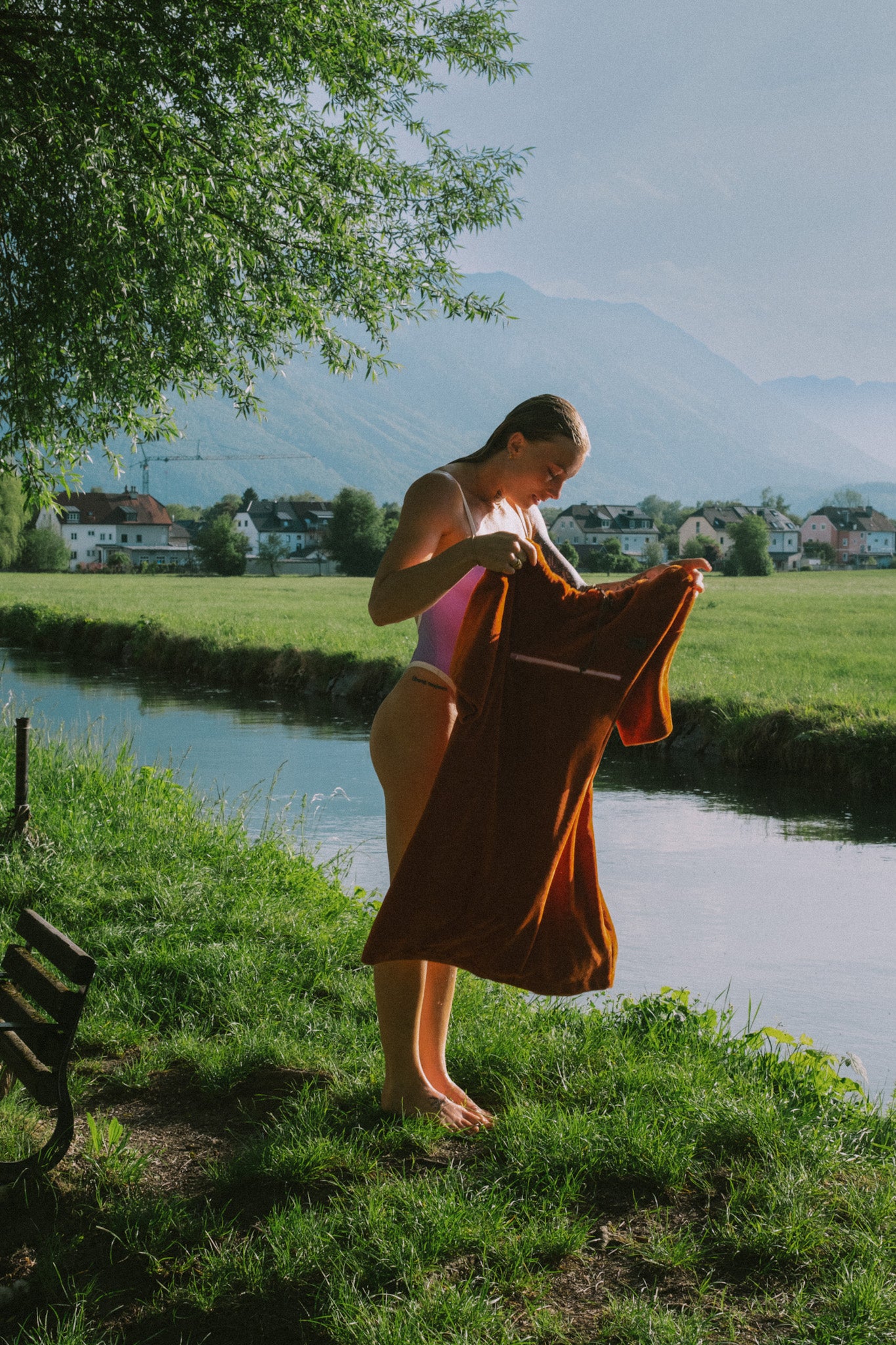 DESERT BAMBOO PONCHO + BAG