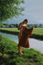 DESERT BAMBOO PONCHO + BAG