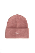 PEACH KNITTED BEANIE