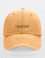 MUSTARD BASEBALL CAP