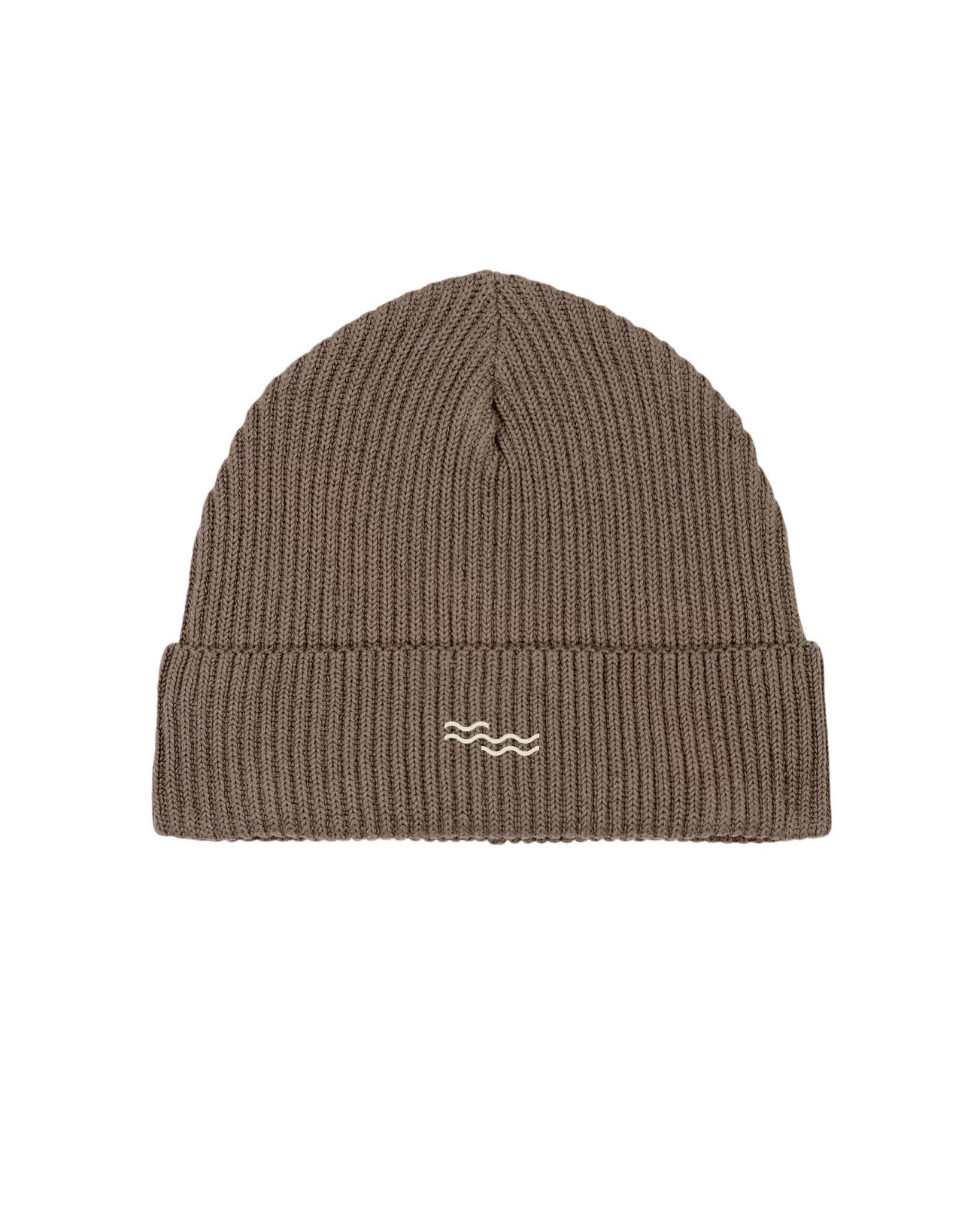 MOCHA KNITTED BEANIE
