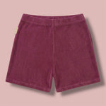 CHERRY TERRY MINI LEGGINGS