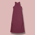 CHERRY TERRY MAXI DRESS