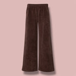 CHOCO TERRY LONG PANTS with pockets