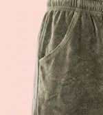 SAGE TERRY LONG PANTS with pockets