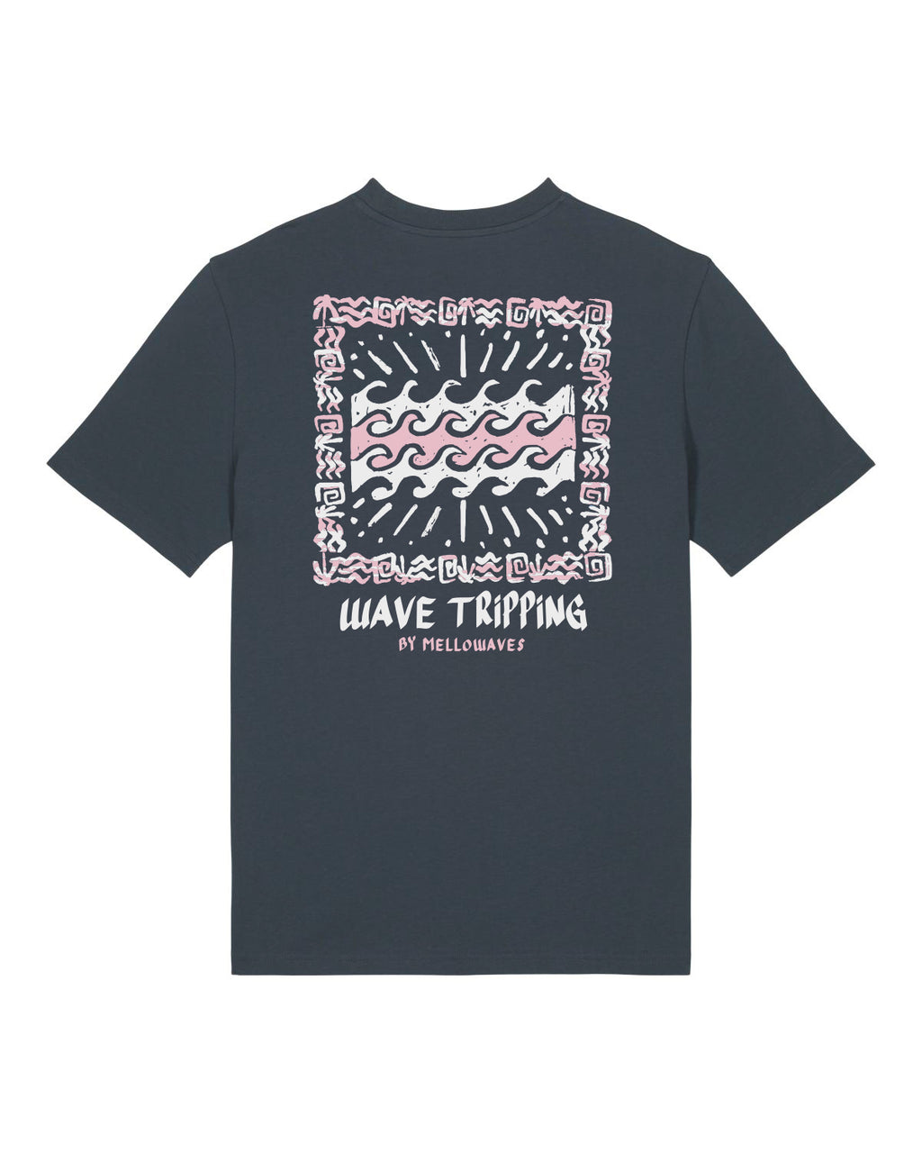 WAVE TRIPPING INK GREY T-SHIRT