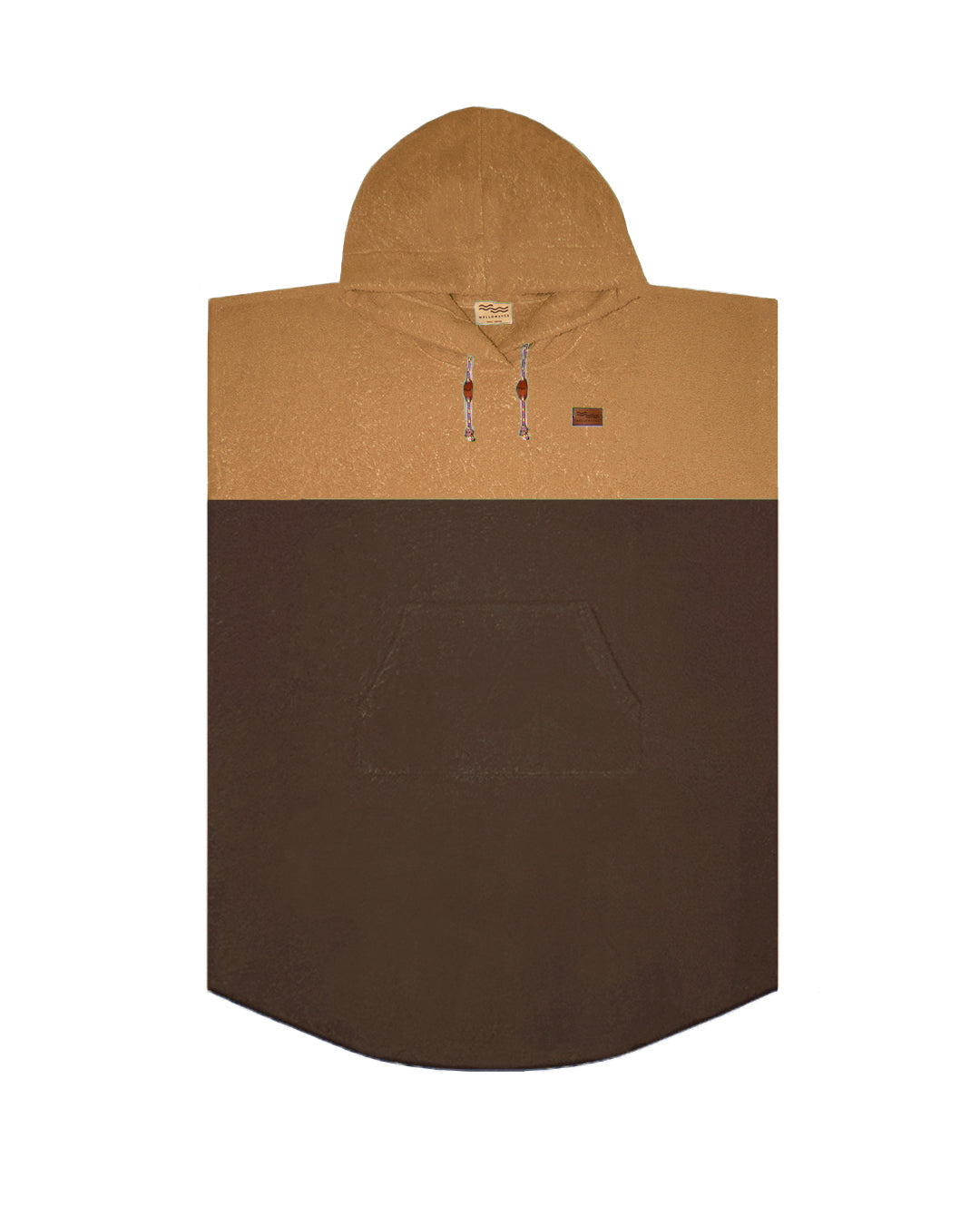 CHESTNUT + CHOCO PONCHO + BAG
