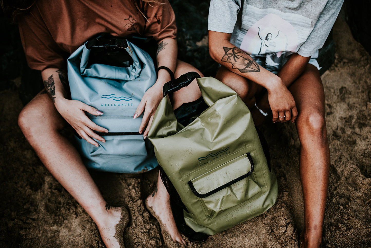MILITARY GREEN MELLOW BACKPACK