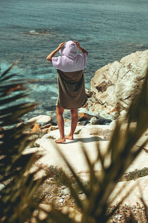 GRAPES - KIWI PONCHO + BAG